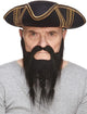 Buccaneer Beard/Moustache Black