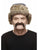 Cowboy Moustache Brown