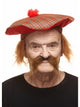 Bushy Moustache Brown