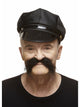Bushy Moustache Black