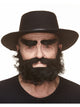 Bushy Beard and Eyebrows Black