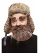 Bushy Beard and Eyebrows Brown & Grey