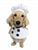 Chef Hat and Collar Pet Costume