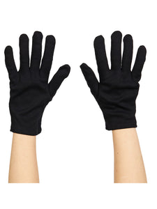 Adult Cotton Gloves Black