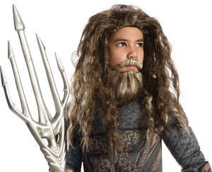 Aquaman Beard and Wig Kids