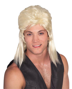 Mullet Wig-Blonde