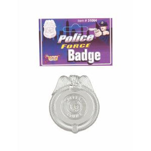 Police Badge-Silver