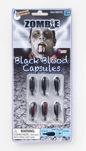 Black Zombie Blood Capsules