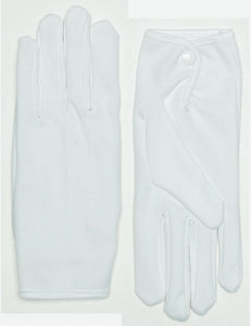 White Snap Glove