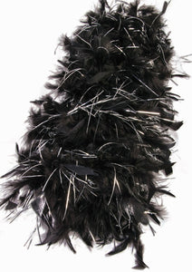 Roaring 20'S Boa Black/Silver