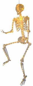 Skeleton With Full Body String Lights