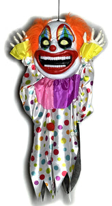39" Hanging Shaking Big Mouth Clown