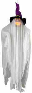 55" Hanging Talking Pumpkin Ghost