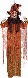 6FT Hanging Animated Witch