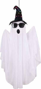 3FT Hanging Ghost w/ Glasses
