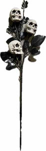 Black Branch With 3 Skulls