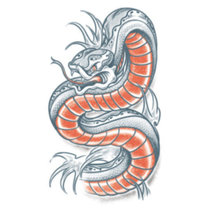 Snake Biker Tattoo