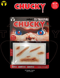 Chucky Slashed 3D F/X Transfer
