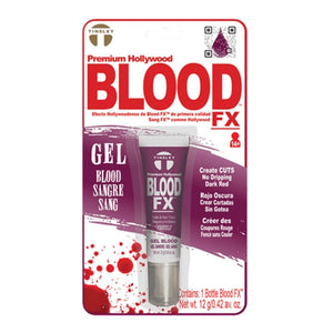 Thick Dark Red Blood Gel