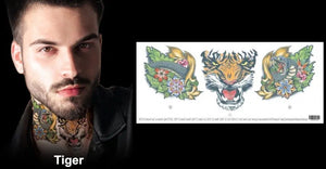 Tiger Neck F/X Tattoo