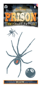 Prison Black Widow FX Tattoo