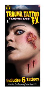 Trauma Vampire Kiss F/X Tattoo