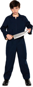 Blue Horror Jumpsuit Child