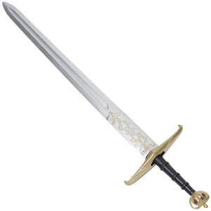 Large Knight Sword - Silver 48"