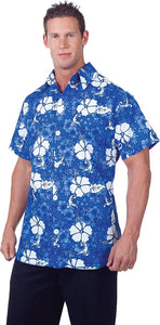 Blue Hawaiian Shirt