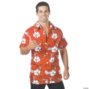 Red Hawaiian Shirt