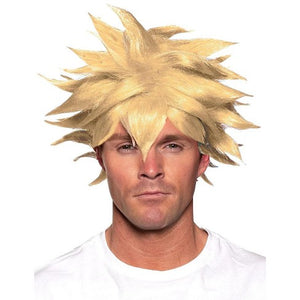 Blonde Spiky Anime Wig