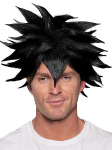 Black Spiky Anime Wig