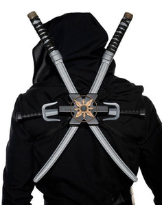 Ninja Sword and Sai Sheath Backpack Set